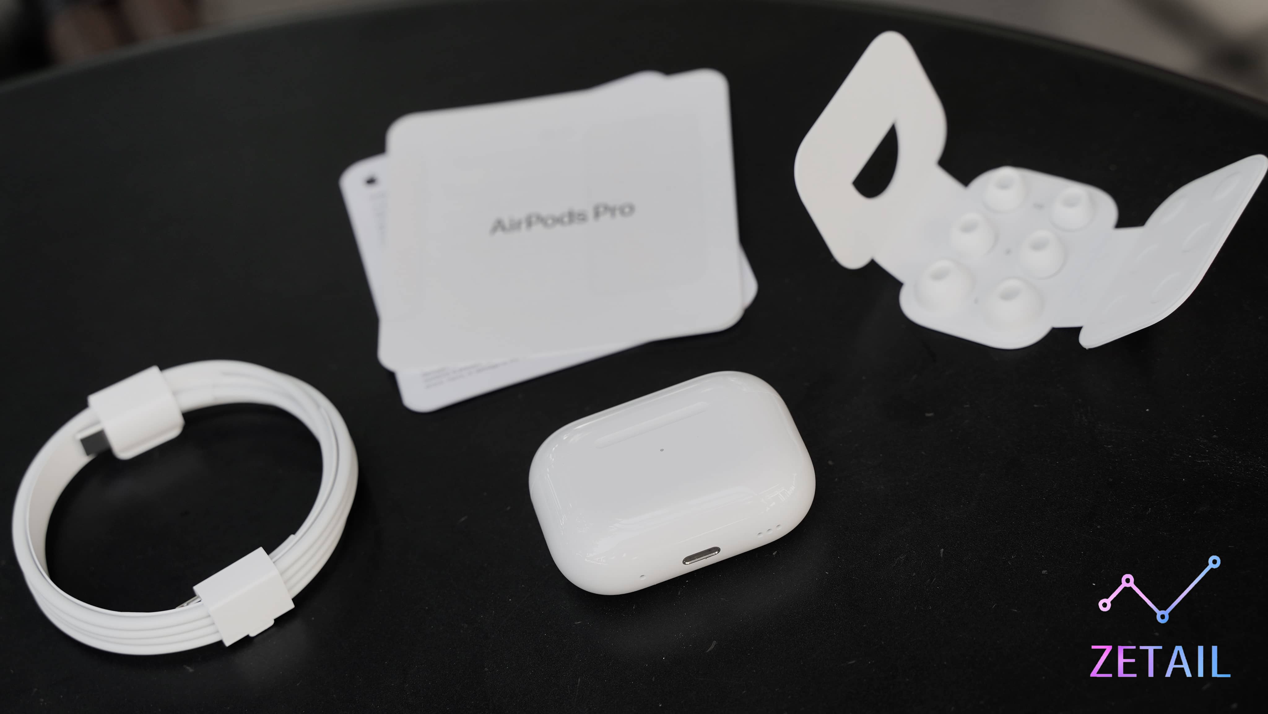 蘋果AirPods Pro 2 混合式主動降噪真無線藍牙耳機開箱評測：大開「耳